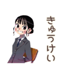 サボり上手な仕事女子★在宅編（個別スタンプ：19）