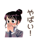 サボり上手な仕事女子★在宅編（個別スタンプ：25）