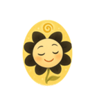 花ぽよぽよちゃん・ブラックブロッサム①（個別スタンプ：6）