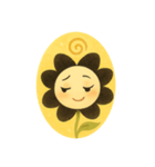花ぽよぽよちゃん・ブラックブロッサム①（個別スタンプ：7）