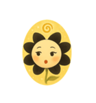 花ぽよぽよちゃん・ブラックブロッサム①（個別スタンプ：8）
