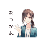 深夜アイスな社畜ちゃん★背徳編（個別スタンプ：2）