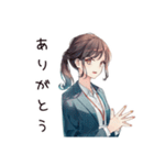 深夜アイスな社畜ちゃん★背徳編（個別スタンプ：3）