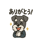 リアクションMAXスーツシュナウザー（個別スタンプ：31）