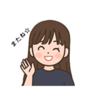 A子の感情♡（個別スタンプ：2）