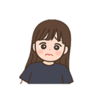 A子の感情♡（個別スタンプ：7）