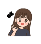 A子の感情♡（個別スタンプ：8）