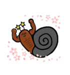 むきむきかたつむり（個別スタンプ：2）