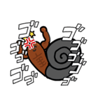 むきむきかたつむり（個別スタンプ：8）
