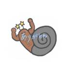 むきむきかたつむり（個別スタンプ：10）