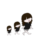 ぱっつんパーマの子へ2（個別スタンプ：30）
