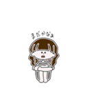 ぱっつんパーマの子へ2（個別スタンプ：31）