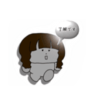 ぱっつんパーマの子へ2（個別スタンプ：39）