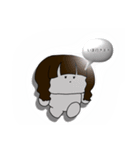 ぱっつんパーマの子へ2（個別スタンプ：40）