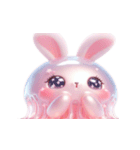 クラゲうさぎはムダ話が大好き（個別スタンプ：14）