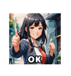 放課後ガールズトーク♪スタンプ（個別スタンプ：2）