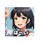 放課後ガールズトーク♪スタンプ（個別スタンプ：8）