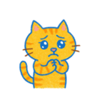目つきの悪いトラ猫の日常（個別スタンプ：11）