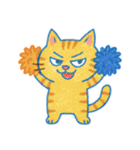 目つきの悪いトラ猫の日常（個別スタンプ：29）