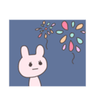 真夏のうさぴこ（個別スタンプ：26）