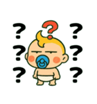ふてぶてしい赤ちゃん………..（個別スタンプ：26）