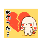 萌え❤︎うさ………………………………..（個別スタンプ：8）