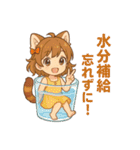 レッサーパンダ化の女の子達（個別スタンプ：25）