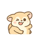 シュガーグライダーGlidy かわいさ満点（個別スタンプ：3）