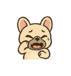 キュートなフレンチブル表情（個別スタンプ：20）