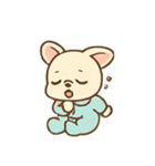 パジャマフレブル 夢見犬（個別スタンプ：3）