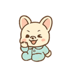 パジャマフレブル 夢見犬（個別スタンプ：12）