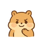 わんぱくハムスター いたずら日常（個別スタンプ：4）