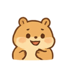 わんぱくハムスター いたずら日常（個別スタンプ：6）