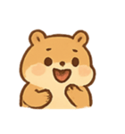 わんぱくハムスター いたずら日常（個別スタンプ：14）