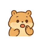 わんぱくハムスター いたずら日常（個別スタンプ：24）