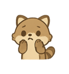 いたずらアライグマ のんびり表情（個別スタンプ：12）