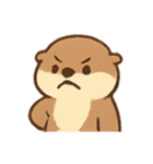 いたずらカワウソ わくわく表情（個別スタンプ：9）