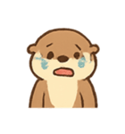 いたずらカワウソ わくわく表情（個別スタンプ：20）