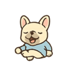 ゆるふわフレブル ねぼけの森さんぽ（個別スタンプ：2）