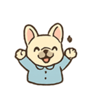 ゆるふわフレブル ねぼけの森さんぽ（個別スタンプ：5）
