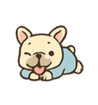 ゆるふわフレブル ねぼけの森さんぽ（個別スタンプ：10）