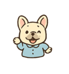 ゆるふわフレブル ねぼけの森さんぽ（個別スタンプ：12）