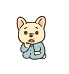ゆるふわフレブル ねぼけの森さんぽ（個別スタンプ：13）