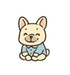 ゆるふわフレブル ねぼけの森さんぽ（個別スタンプ：14）