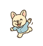 ゆるふわフレブル ねぼけの森さんぽ（個別スタンプ：16）