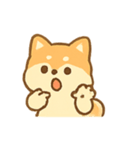 クリーム柴犬Chacha ふわふわムード（個別スタンプ：6）