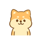 クリーム柴犬Chacha ふわふわムード（個別スタンプ：12）