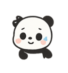遊び好きなパンダ赤ちゃん（個別スタンプ：4）