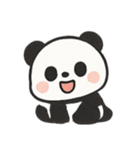 遊び好きなパンダ赤ちゃん（個別スタンプ：14）
