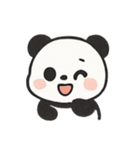 遊び好きなパンダ赤ちゃん（個別スタンプ：16）